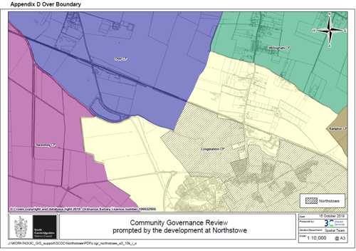 Over boundary with a hyperlink to a larger scale map