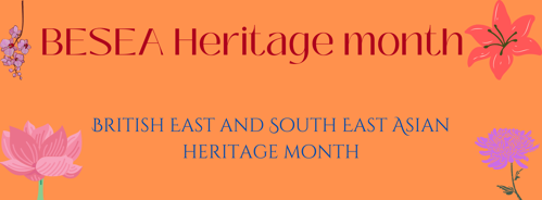 Banner for ESEA heritage month