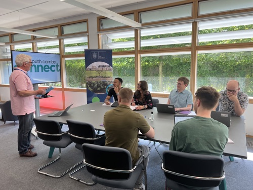 South Cambs connect open plan classroom