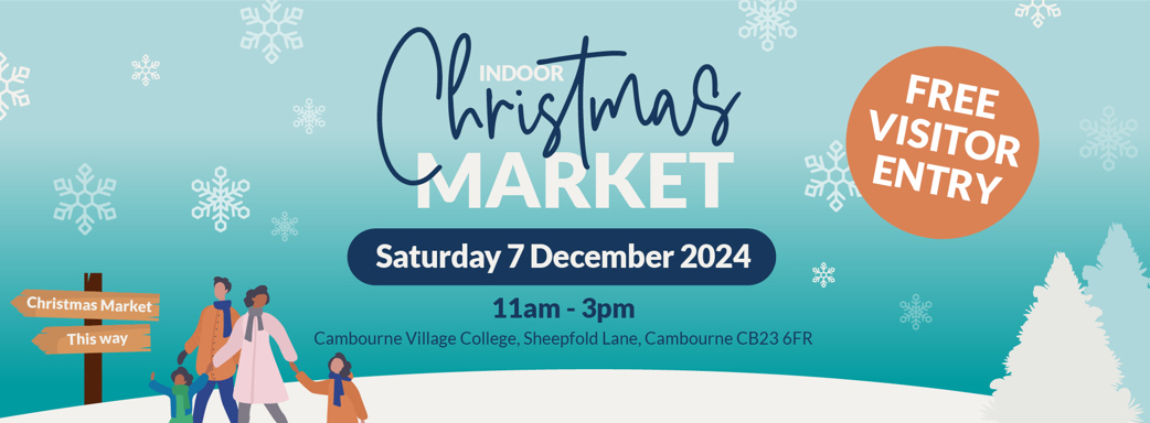 South Cambridgeshire District Council Christmas market web banner