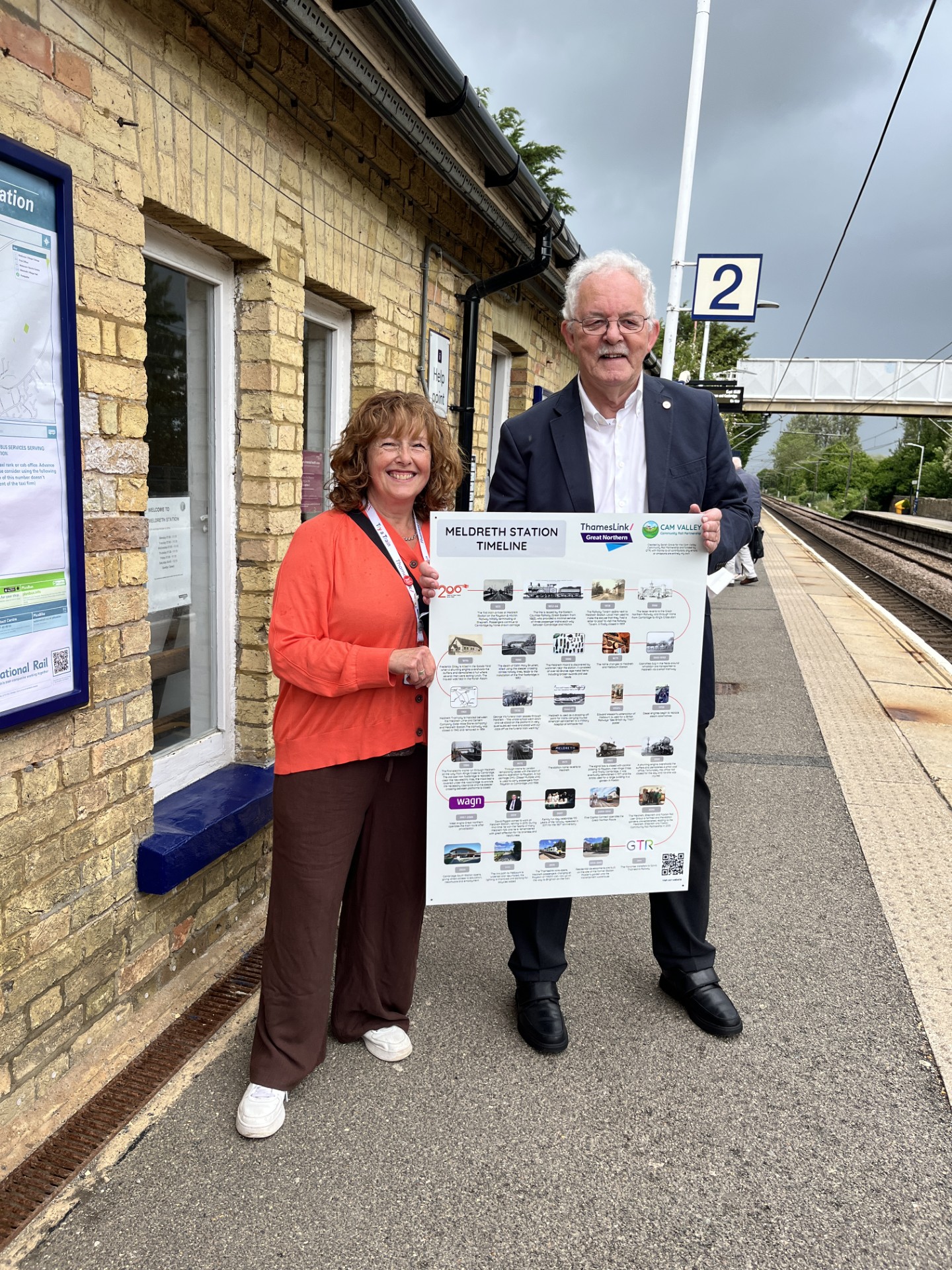 Sarah Gove and Mike Lamport of Railway 200 Steering Group.jpg