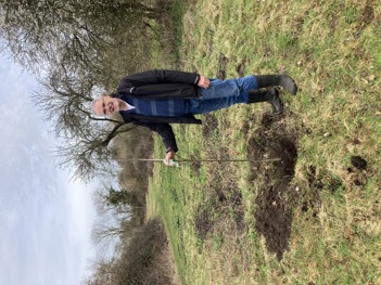 Tree planting in Harston